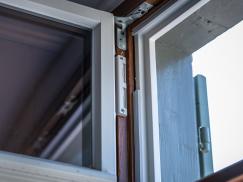 Lüftungssystem in Holzfenster