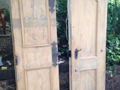 Haustür Goethehaus Flügel vorher