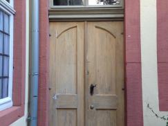 Haustür Goethehaus vorher