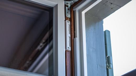 Lüftungssystem in Holzfenster