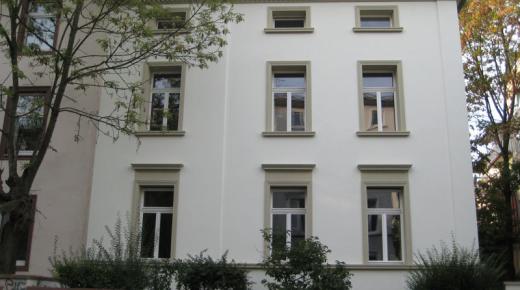 denkmalgerechte Fenster in Einfamilienhaus
