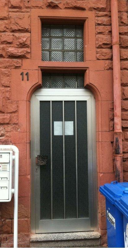 Haustür vorher