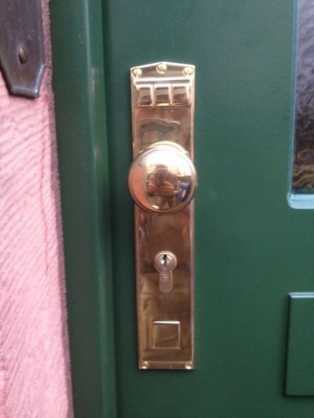 Detailaufnahme Türknauf