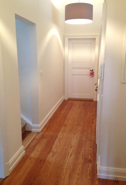 Aufarbeitung Pitch Pine Dielen