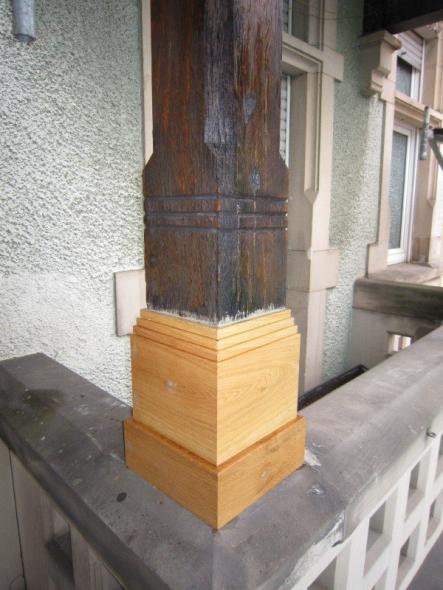 Stützbalken nachher