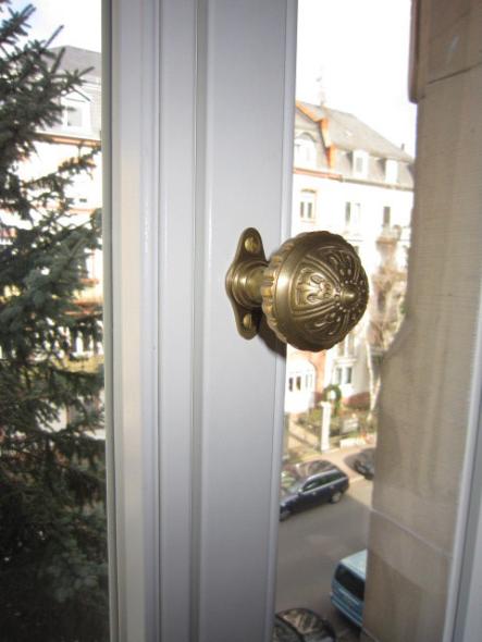 Detailaufnahme Fensterknauf