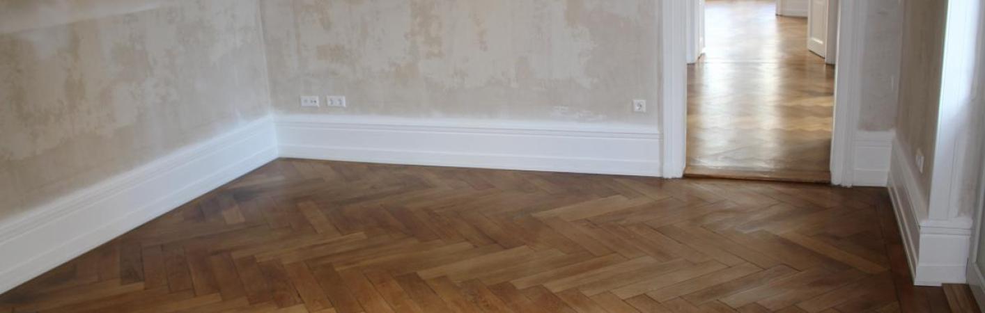 Sanierung Eiche Parkett
